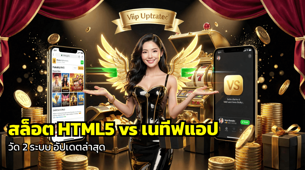 สล็อต HTML5 vs เนทีฟแอป